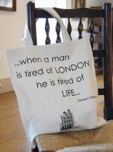 Tired of London bag